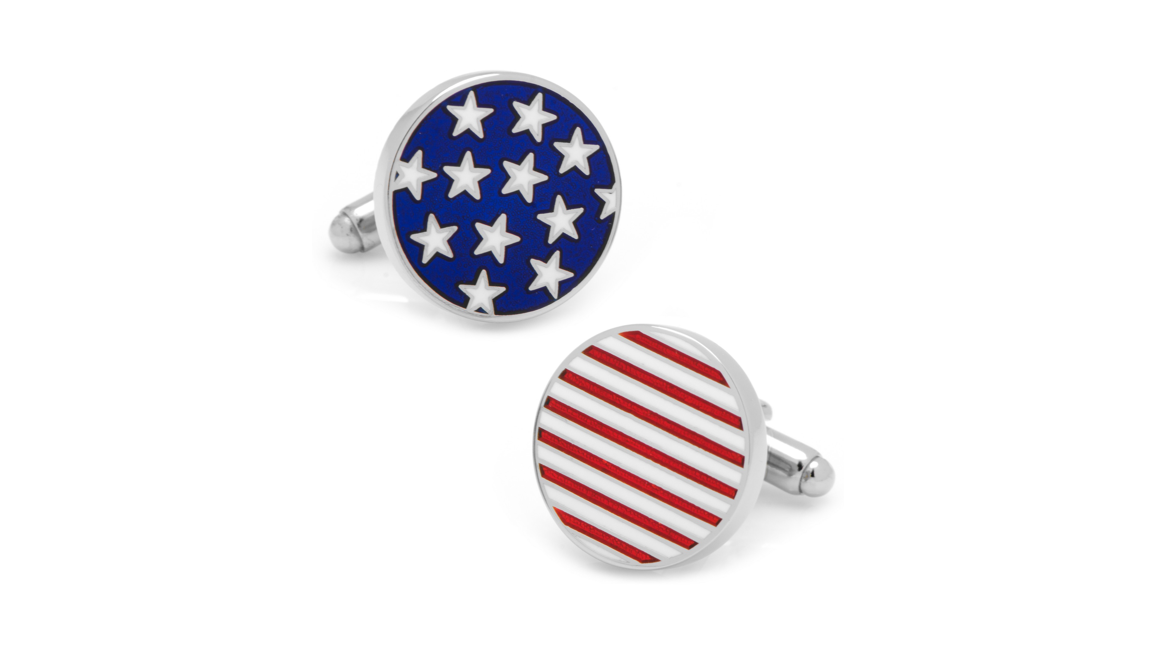 Stars and Stripes American Flag Cufflinks