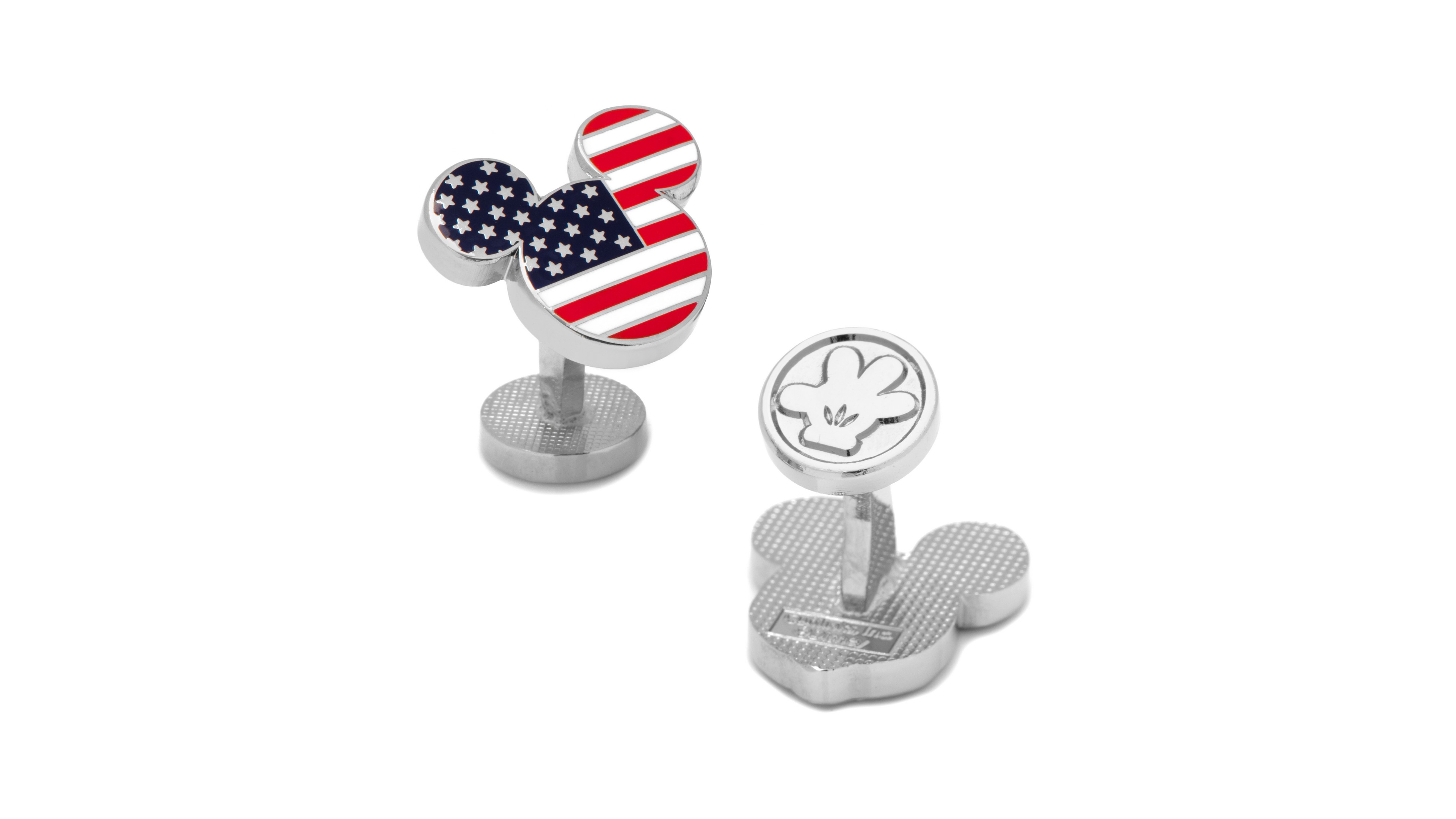 Stars and Stripes Mickey Mouse Cufflinks