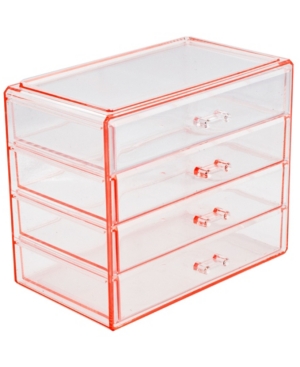 Sorbus Cosmetic Makeup and Jewelry Storage Case Display - 4 Large Drawers