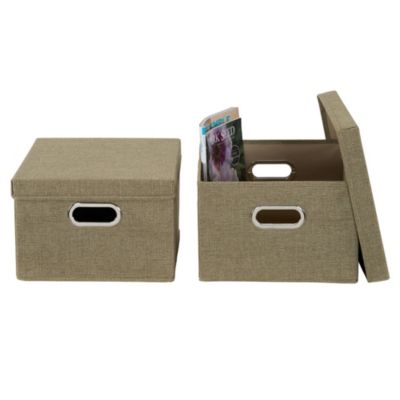 2-Pc. Moss Storage Box Set
