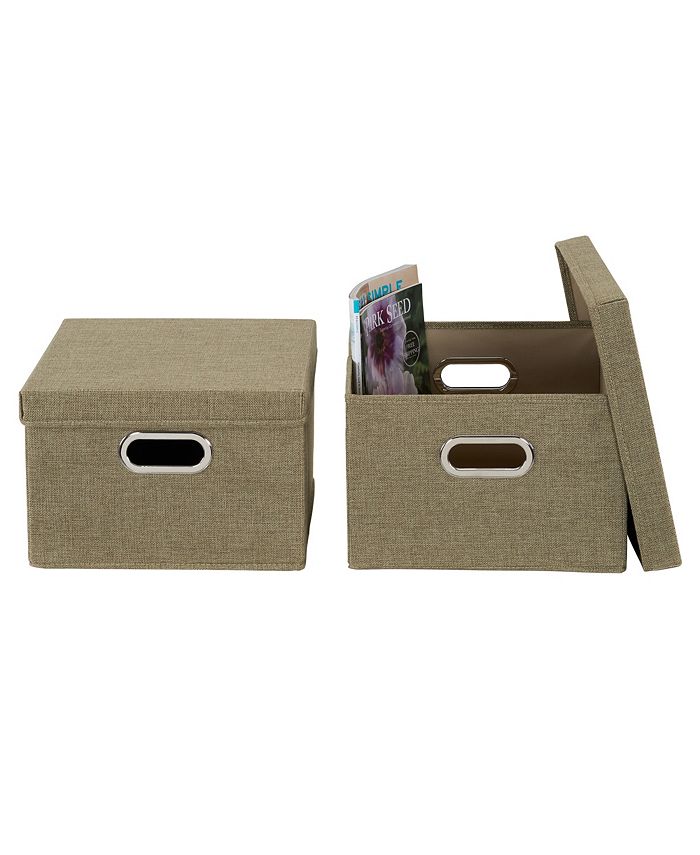 Household Essentials - 2-Pc. Moss Storage Box Set