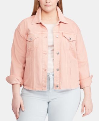 ralph lauren plus size denim jacket