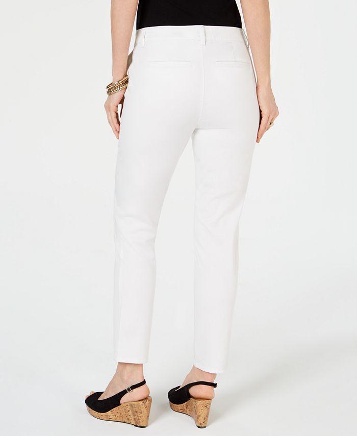 Style & Co Ankle-Length Chino Pants, Created for Macy's - Macy's