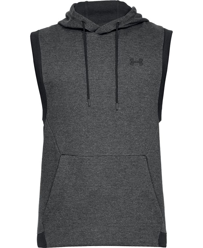 Under Armour Men's Unstoppable Double Knit Sleeveless Hoodie - Macy's