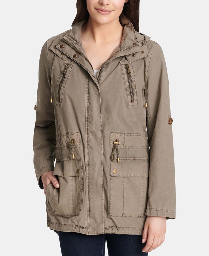 Levi's Women's Hooded Utility Jacket & Reviews - Jackets & Blazers - Women  - Macy's