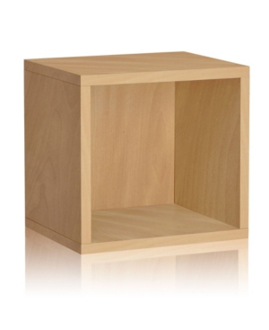 Way Basics Eco Stackable Connect Open Storage Cube and Cubby Organizer