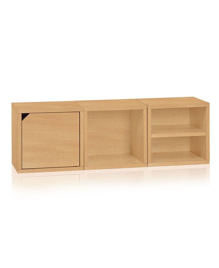 Way Basics Eco Stackable Connect Storage Cube with Door - Macy's