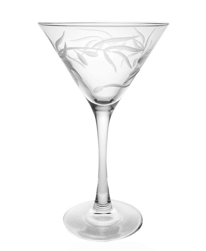 Rolf Glass Olive Martini 10oz - Set of 4 Glasses