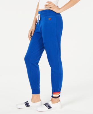Tommy Hilfiger Strappy-Hem Jogger Pants, Created for Macy's - Macy's