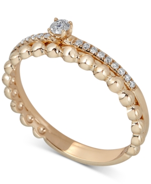 image of Diamond Engagement Ring (1/6 ct. t.w.) in 14k Gold
