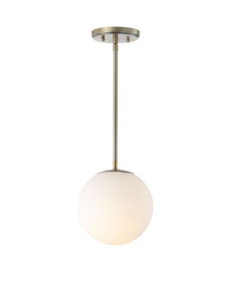 Bleecker Metal/Glass Globe LED Pendant