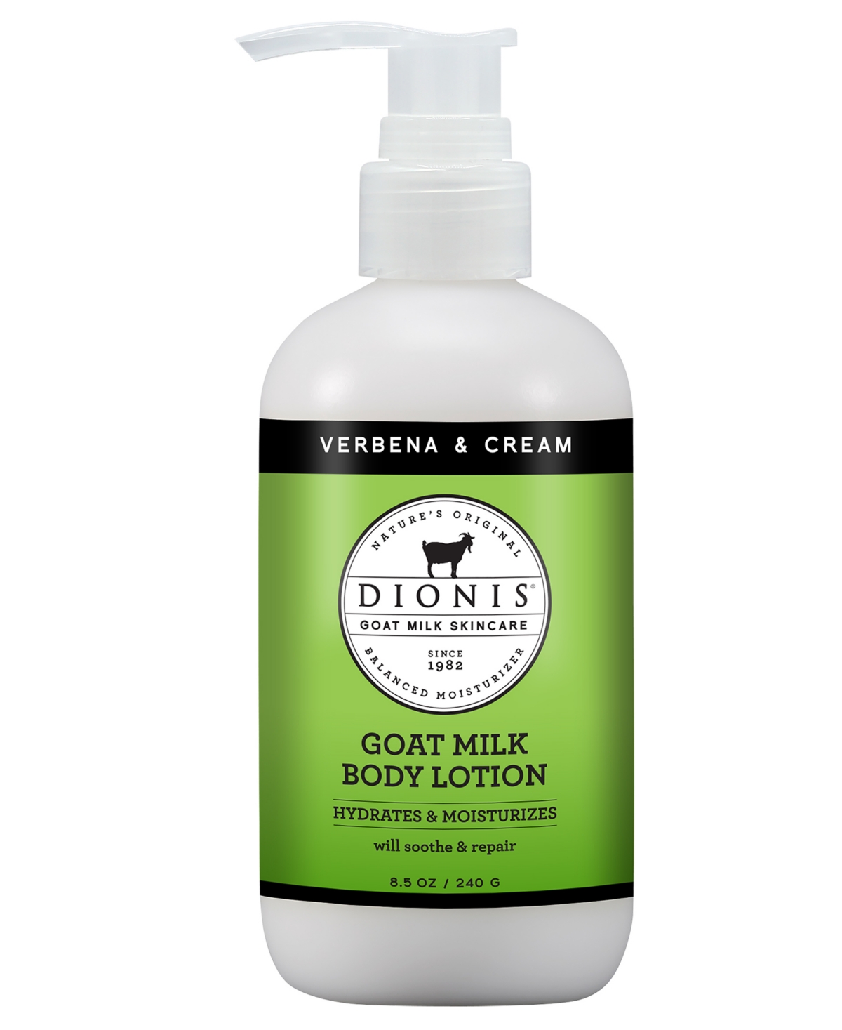 Goat Milk Body Lotion - Verbena & Cream, 8.5 oz.