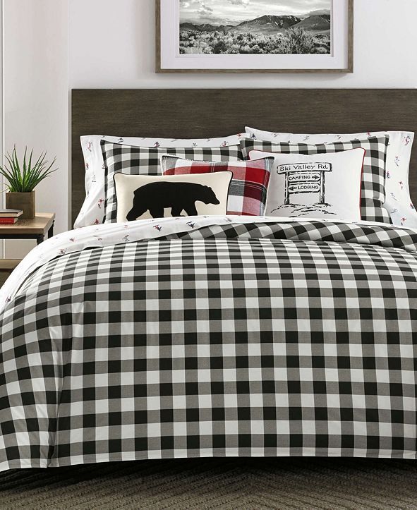 Eddie Bauer Mountain Plaid Comforter Set, Full/Queen ...