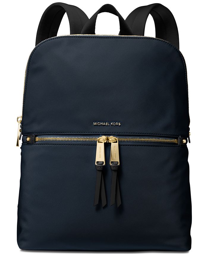 Michael Kors Slim Zip Nylon Backpack Macy s