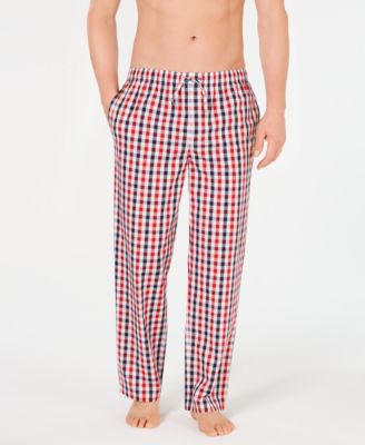 Club Room - Men's Cotton Gingham Pajama Pants