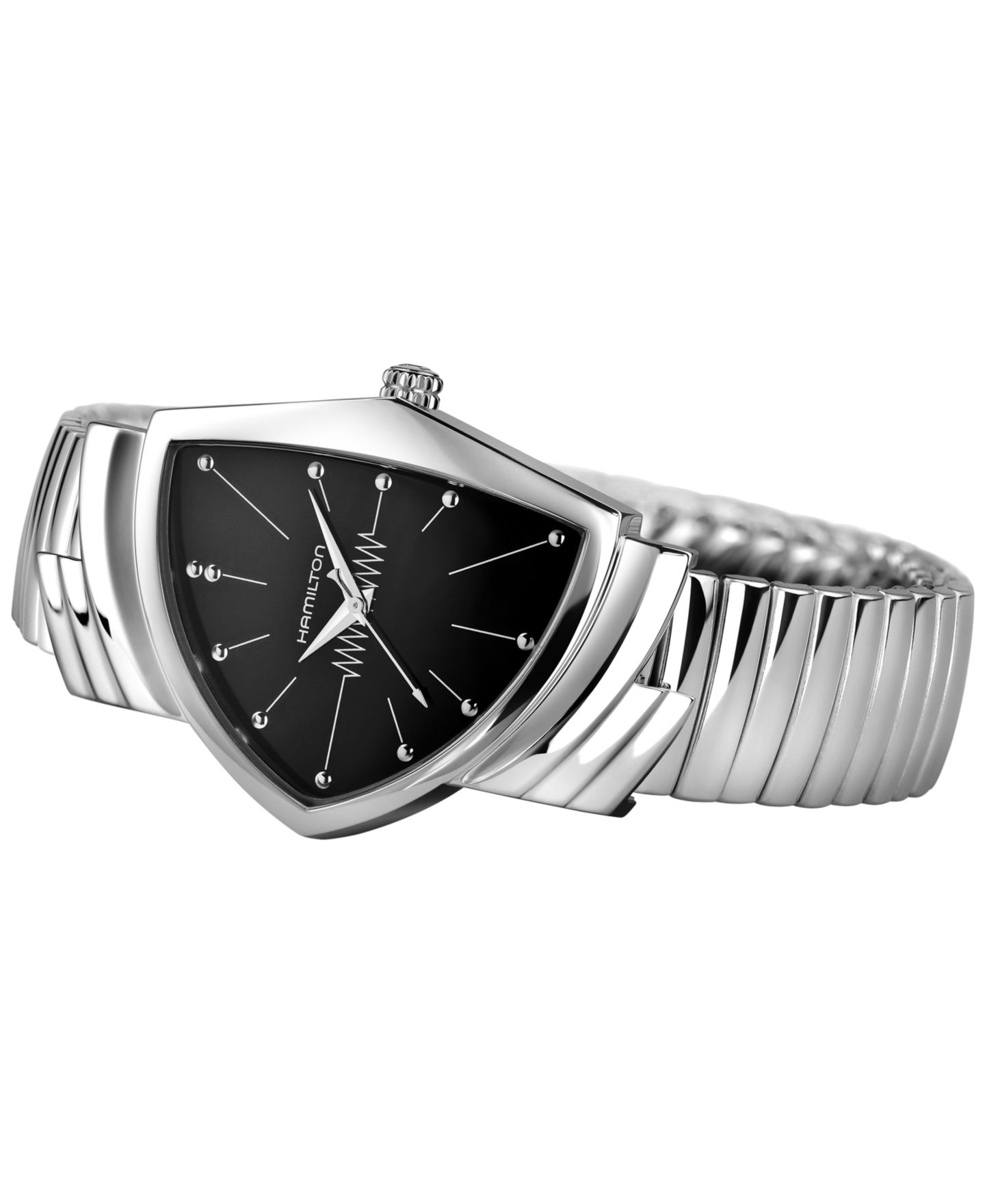 Часы Hamilton Unisex Swiss Ventura Stainless Steel Bracelet Watch 32mm — фото 2
