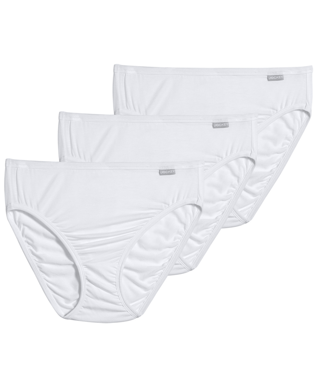 Elance Super Soft French Cut Underwear 3 Pack 2071 - BLACK/BLACK/BLACK