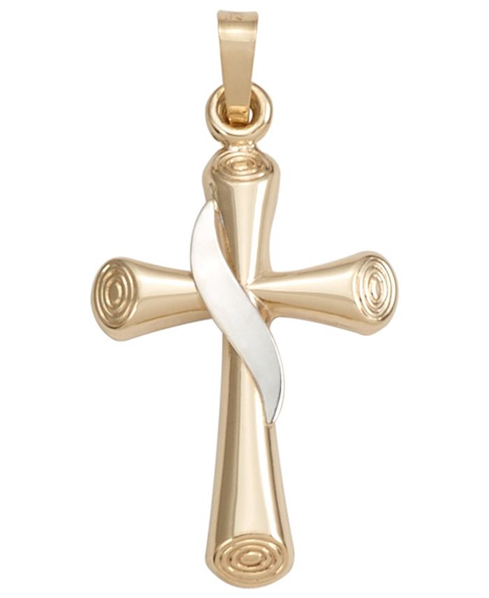 Macys discount cross pendant
