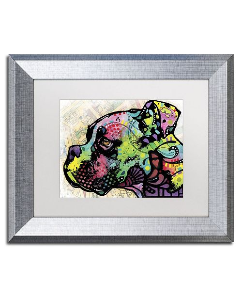 Trademark Global Dean Russo Profile Boxer Deco Matted Framed Art 14 X 11 X 0 5 Reviews Wall Art Macy S
