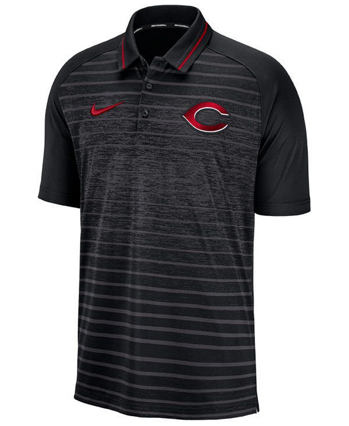 Nike Men's Cincinnati Reds Stripe Game Polo - Macy's