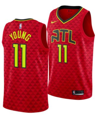 Nike Men's Trae Young Atlanta Hawks Statement Swingman Jersey - Macy's