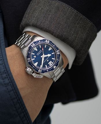 Hamilton - Men's Swiss Automatic Khaki Frogman Stainless Steel Bracelet Watch 42mm H77705145