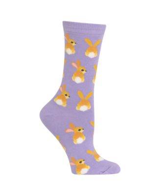 Hot Sox Women's Bunny Tails Fashion Crew Socks - Macy's