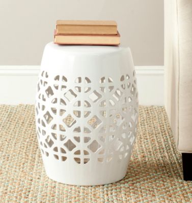 Circle Lattice Garden Stool