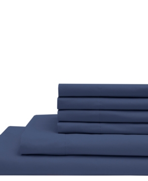 King Microfiber Solid Sheet Set with Bonus Pillowcases Bedding