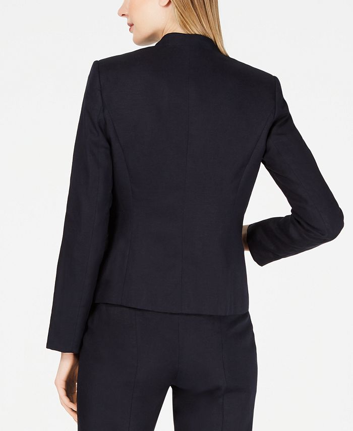 Calvin Klein Petite Open-Front Jacket - Macy's