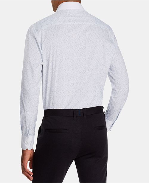 Tallia Men's Slim-Fit Floral Dress Shirt & Reviews - Dress Shirts - Men ...