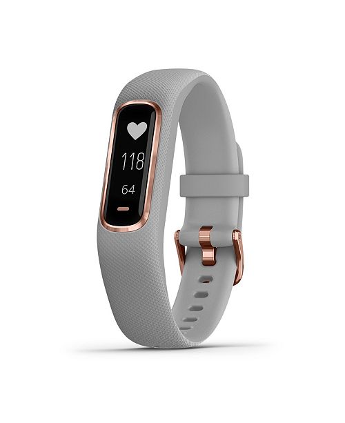 Garmin Vivosmart 4 Activity Tracker in Gray and Rose Gold & Reviews