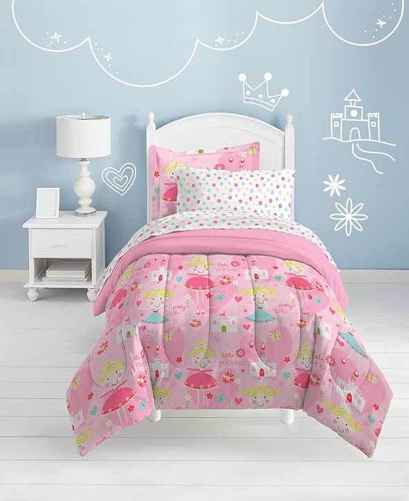 Dream Factory Pretty Princess Twin Comforter Set & Reviews Comforters