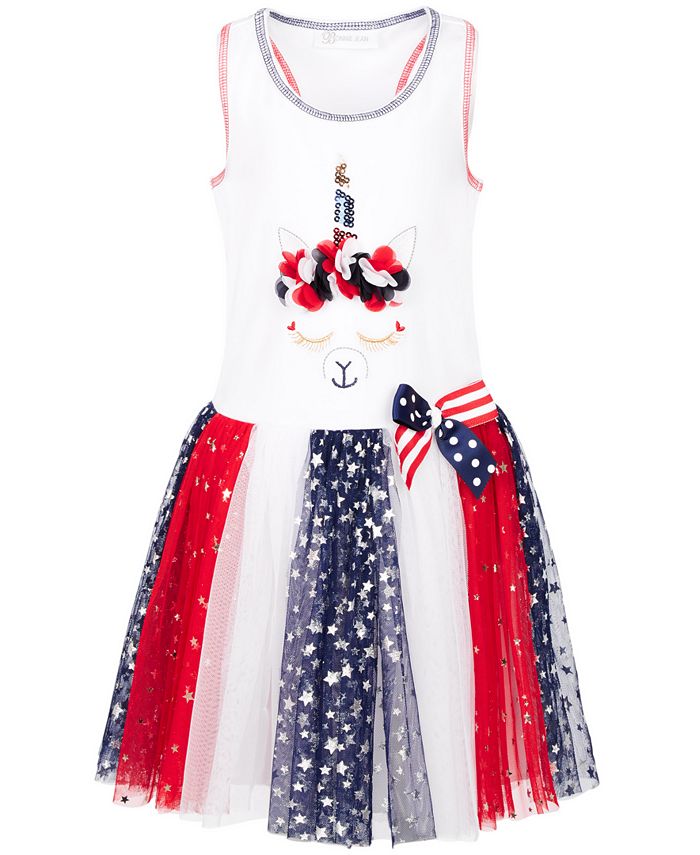 Bonnie Jean Toddler Girls Unicorn Star Print Tutu Dress Macy s