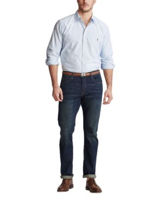 폴로 랄프로렌 Polo Ralph Lauren Mens Big & Tall Classic Fit Plaid Oxford Shirt
