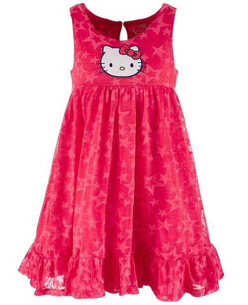 Hello Kitty Little Girls Star Dress Created For Macy S Reviews All