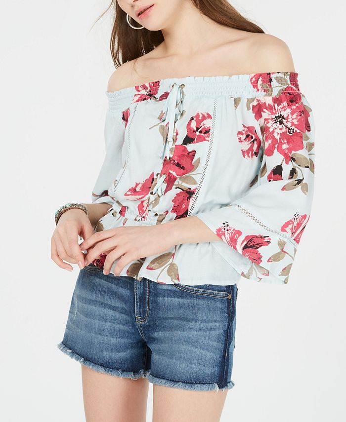 Top Américain American Rag - Épaules Dénudées - Taille M - Occasion Très Bon état