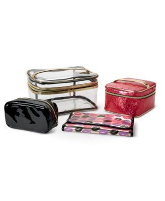 Juicy couture train factory cosmetic bag set