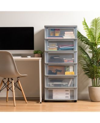 IRIS USA Iris 6 Drawer Wide Chest