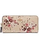 Coach Accordion Zip wallet signature floral flower pink for Sale in Aloma,  FL - OfferUp