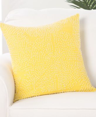 yellow throw pillows