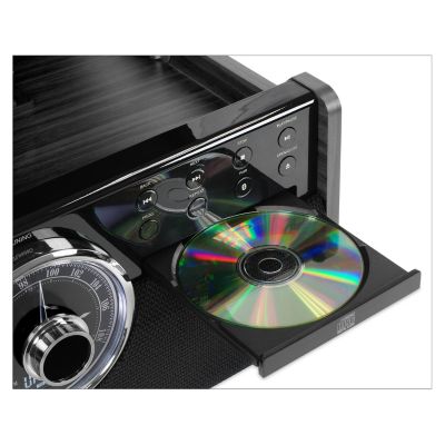 Empire 6-in-1 Wood Record Player