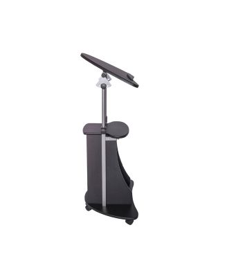 Techni Mobili Sit-to-Stand Rolling Adjustable Laptop Cart