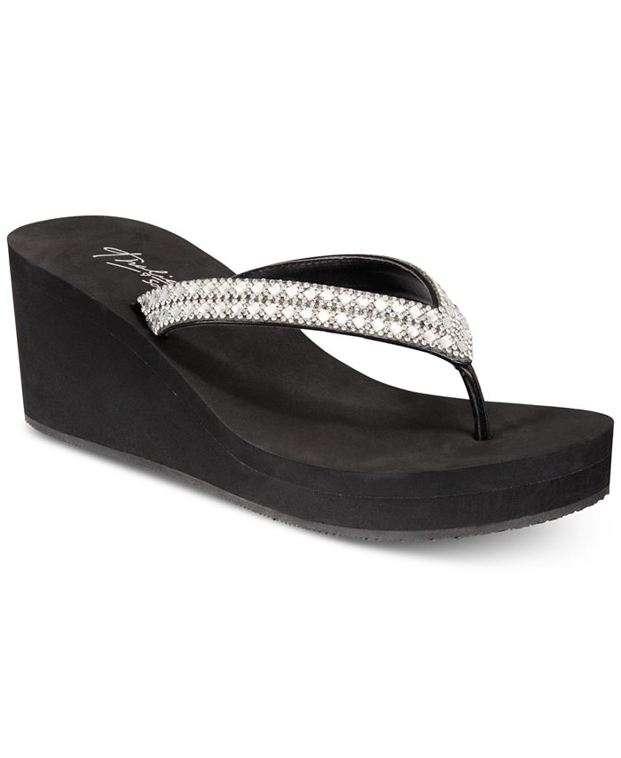 Thalia Sodi Emira Wedge Flip-Flop Sandals, Created for Macy's - Macy's