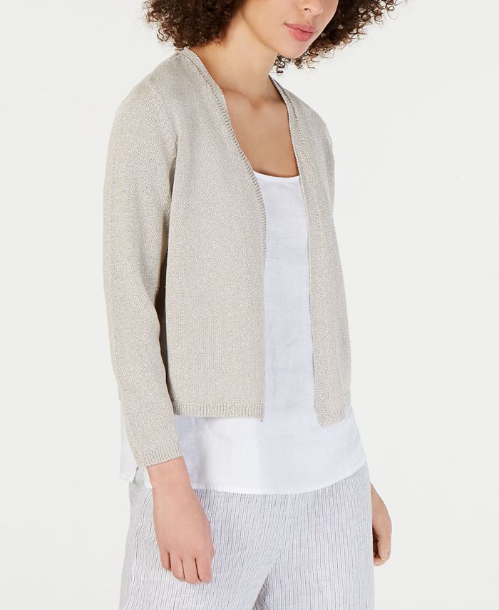 Eileen fisher clearance cropped cardigan