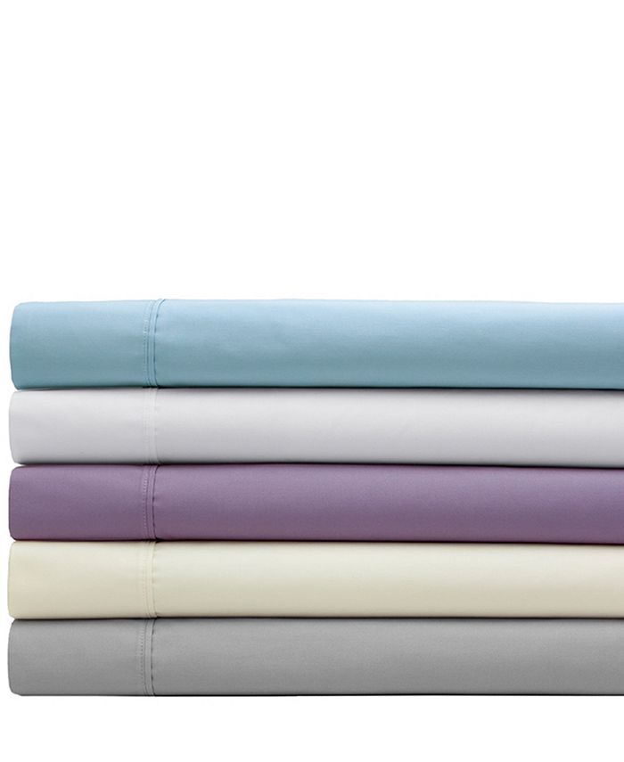 Elite Home Cotton Tencel Twin Sheet Set Macy's