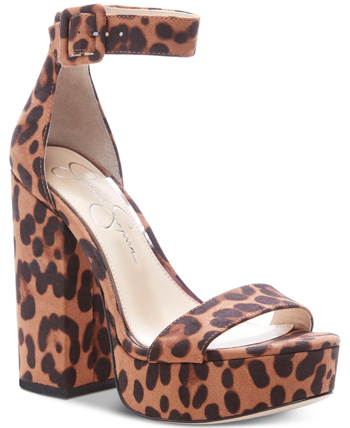 Jessica Simpson Caiya Platform Sandals - Macy's