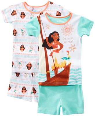 moana baby pajamas