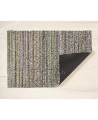 Skinny Stripe Shag Mat 18" x 28"