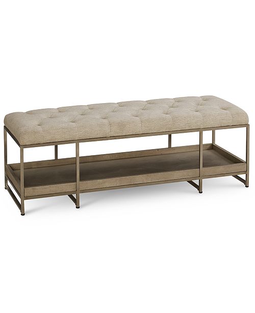 Furniture Closeout Sutton Place Upholstered Bench Created For